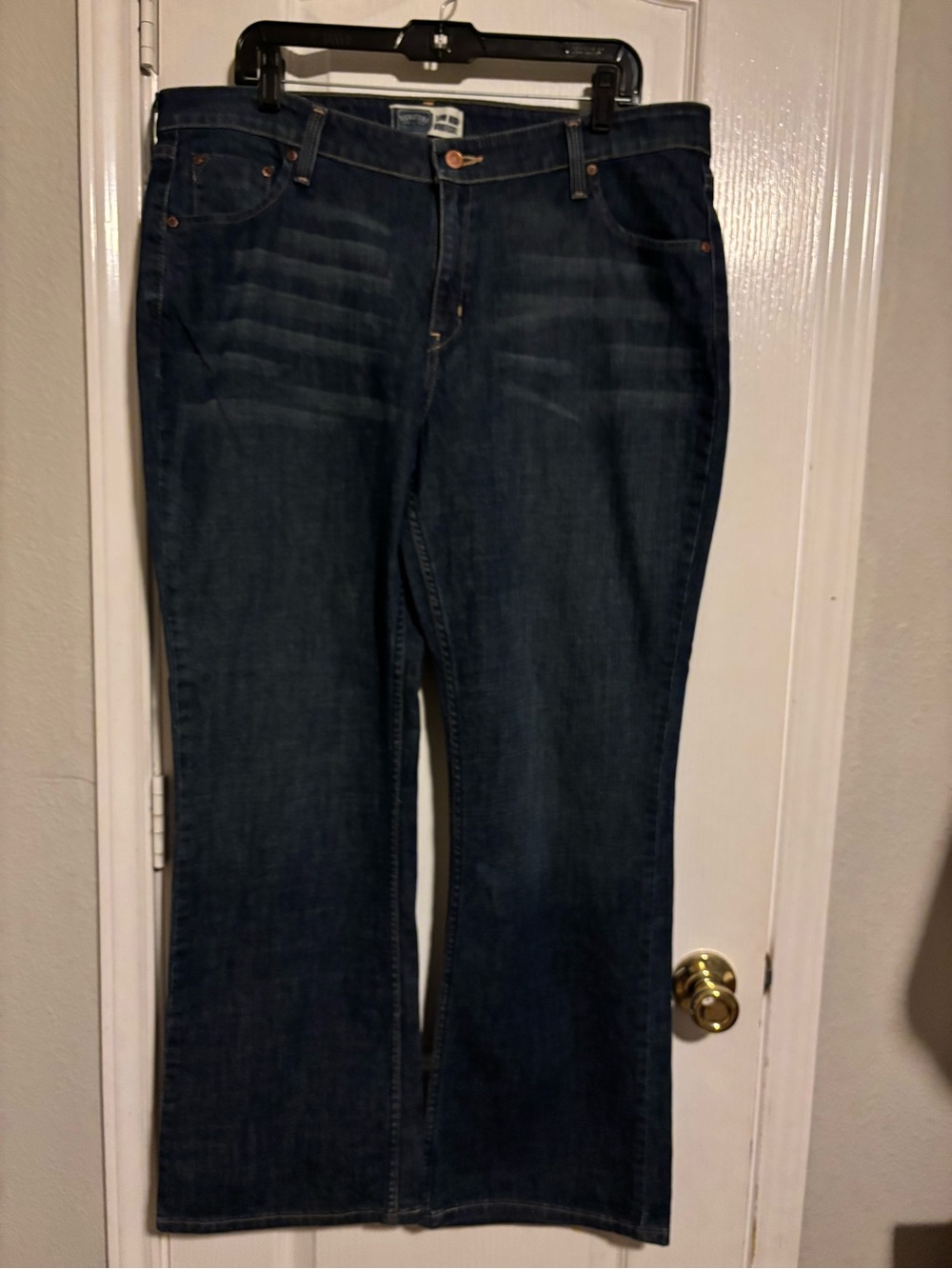 Signature Levi’s Dark Blue Bootcut Jeans